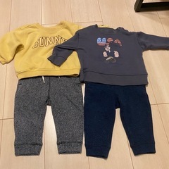 冬用ベビー服　80サイズの画像