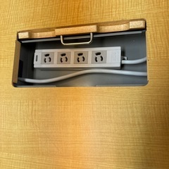 デスクセット（デスク×１　チェア×6 延長コード×3）の画像