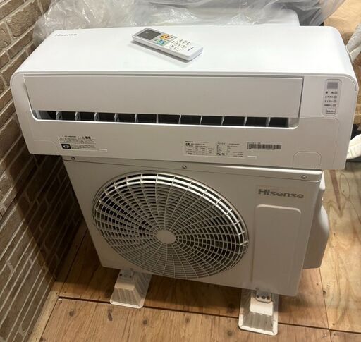 ②ハイセンス・エアコン 冷房6～9畳 / 2.2kW / 2022年製