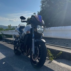 GSR400タイヤ交換済みの画像