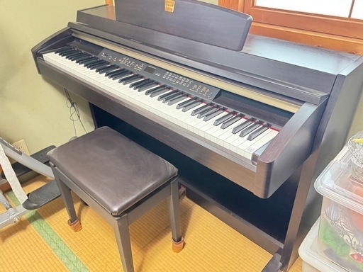 YAMAHA 電子ピアノ CLP-240 クラビノーバ本体、椅子、ヘッドホンのセット