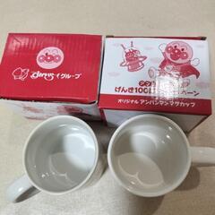 アンパンマン　マグカップ　磁器　すかいらーくの画像