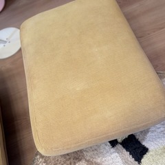 unico ソファ　オットマン付きの画像