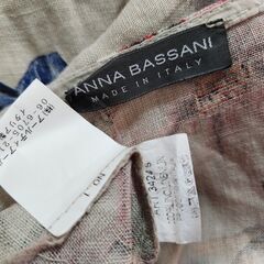 ◇ANNA BASSANI(アンナバッサーニ) イタリア製、シックお洒落な楽々大きなワンピース。いかがでしょうか？の画像