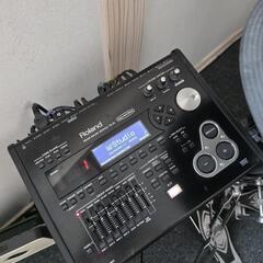 引取限定【電子ドラム】Roland TD30（付属品多数）の画像