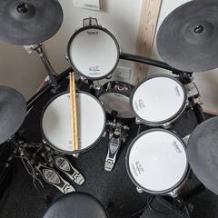 引取限定【電子ドラム】Roland TD30（付属品多数）の画像