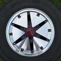 NV350キャラバン専用ホイール　タイヤセットの画像