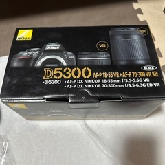 一眼レフカメラNikon ニコンD5300ダブルレンズセットの画像