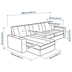 ◾️IKEA◾️KIVIK3人掛けソファー【値下げ不可】の画像