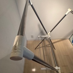 室内物干し 室内干しスタンド 物干しスタンド 折りたたみ 収納 コンパクト 伸縮 多機能物干し 洗濯物の画像