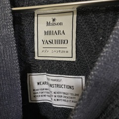 Maison MIHARA YASUHIRO ミハラヤスヒロ カーディガンの画像