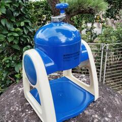 自宅でかき氷の画像