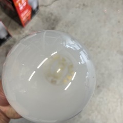 アクロス耐震球230W(白熱フロスト球)一回使用の画像