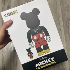 BE@RBRICK fragmentdesign MICKEY 90 YEARS 400%の画像