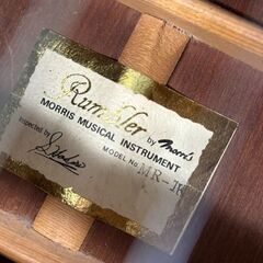 【自社配送は札幌市内限定】Morris/モーリス Rumbler/ランブラー エレアコ MR-1K アコースティックギター 中古【USED】の画像