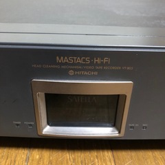VHS プレイヤー　2台　壊れてますの画像