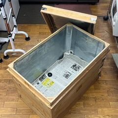 【リサイクルショップどりーむ鹿大前店】　No.2488 茶箱 収納 整理 蓋付き 木製の画像