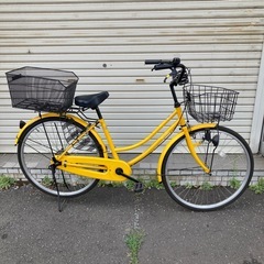 21TECHNOLOGY Roadia 自転車 イエローカラー 26インチの画像
