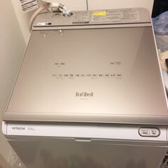 日立 BEAT WASH (BW-DKX120F(N)) AI搭載 2021年製 大容量12kg 乾燥6kg 1,2回使用した程度で非常に綺麗の画像