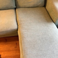 3人掛け　ローソファの画像
