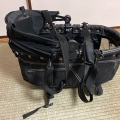 マザーカートラプレＬ　ブラックデニム　上段バックの画像