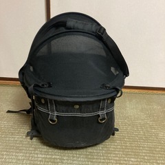マザーカートラプレＬ　ブラックデニム　上段バックの画像