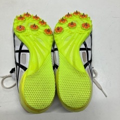A2508-362 asics 陸上スパイクシューズ 短距離用 サイズ25.5cm 中古の画像
