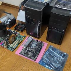 ケース CPU マザボ ファンなどまとめての画像