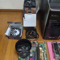ケース CPU マザボ ファンなどまとめての画像
