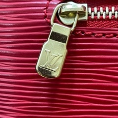 ルイ ヴィトンリュック バックパック カスティリアン レッド レザー レディースの画像