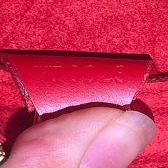 ルイ ヴィトンリュック バックパック カスティリアン レッド レザー レディースの画像