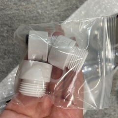 新品！シルバーカラーシャワーヘッド オンオフ機能付きの画像