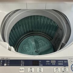 【リサイクルショップどりーむ鹿大前店】　No.2497 洗濯機 SHARP/シャープ 2015年製 5.5㎏ 糸くずフィルター欠品の画像