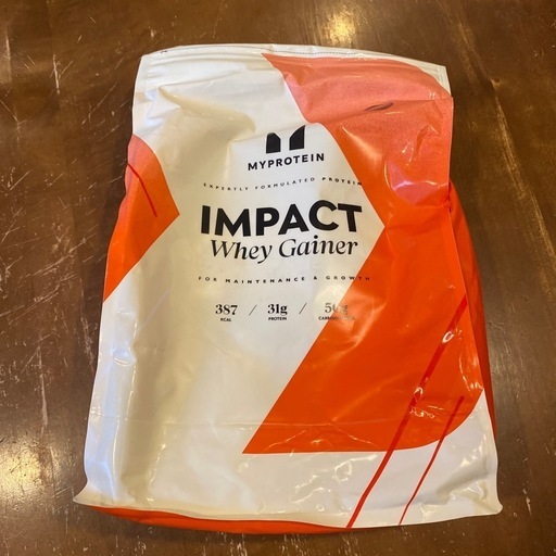 マイプロテイン　ウエイトゲイナー　2種類