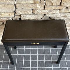 YAMAHA CA01565 ピアノ椅子 幅66x奥行29x高さ58cm ヤマハ 25H 北TO3の画像