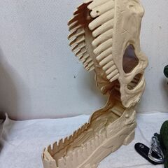 特大恐竜フィギィア2体＆フェイス収納ケースの画像