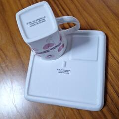 ①(未使用)ハローキティーカップ&ソーサー の画像