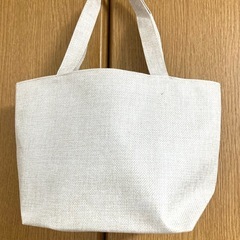 ベージュ系☆トートバッグ☆エコバッグ☆未使用☆小物入れの画像