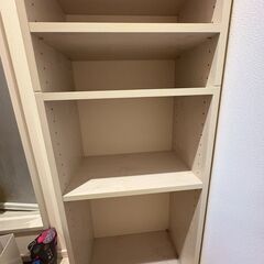 棚／シェルフ（ホワイト・高さ可変）の画像