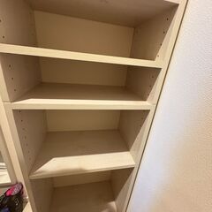 棚／シェルフ（ホワイト・高さ可変）の画像