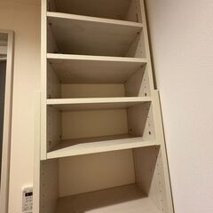 棚／シェルフ（ホワイト・高さ可変）の画像