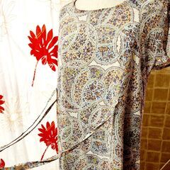 ◇janis market(ジャニスマーケット) ふんわり小花模様が愛らしい夏物ワンピース、いかがでしょうか？の画像