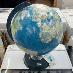 【リサイクルショップどりーむ鹿大前店】　No.2502 地球儀 史跡入り 26-GK 球径26cm インテリア 学習 世界地図 勉強道具の画像