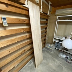 未使用品　板 木材 縦165cm 横36.5cm 厚さ1.5cmの画像