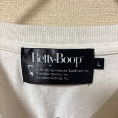 定価7千円　Betty Boop 長袖の画像