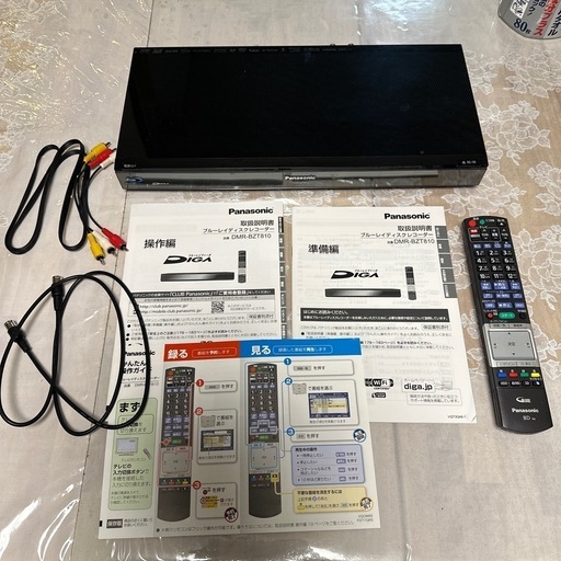 Panasonic. ブルーレイディスクレコーダーDMR-BZT810