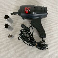 大自工業 DEEPACT 電動インパクトレンチ FT-09P DC12V 車載工具 インパクトレンチ 工具 ディープソケット付 外箱 タイヤ交換 Y2057の画像