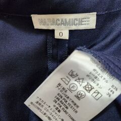 NARACAMICIE(ナラカミーチェ)  揺らめく襟元が華やかなワンピース、いかがでしょうか？の画像