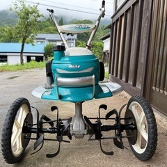 クボタ　TMA300 小型　耕運機　動作確認済み　移動車輪付きの画像