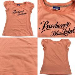 186000 BURBERRY バーバリー フリース、スウェット、　Tシャツ ブラック、オレンジ、ブルー キッズ 3点まとめ売り [250317HM130015]の画像